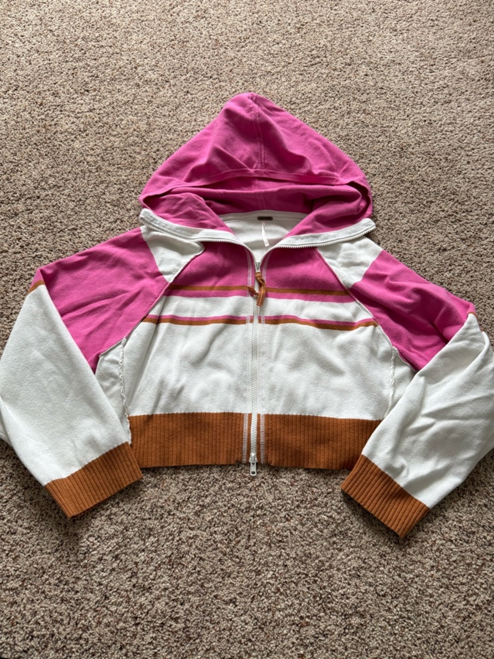 Free People Zip Up Sweater